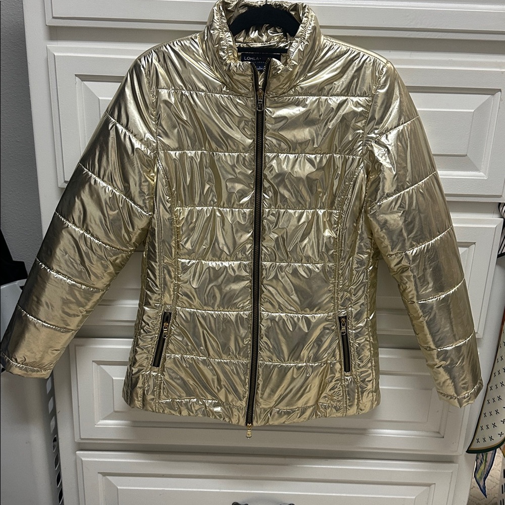 Lohla Sport Fabulous Gold Puffer Jacket